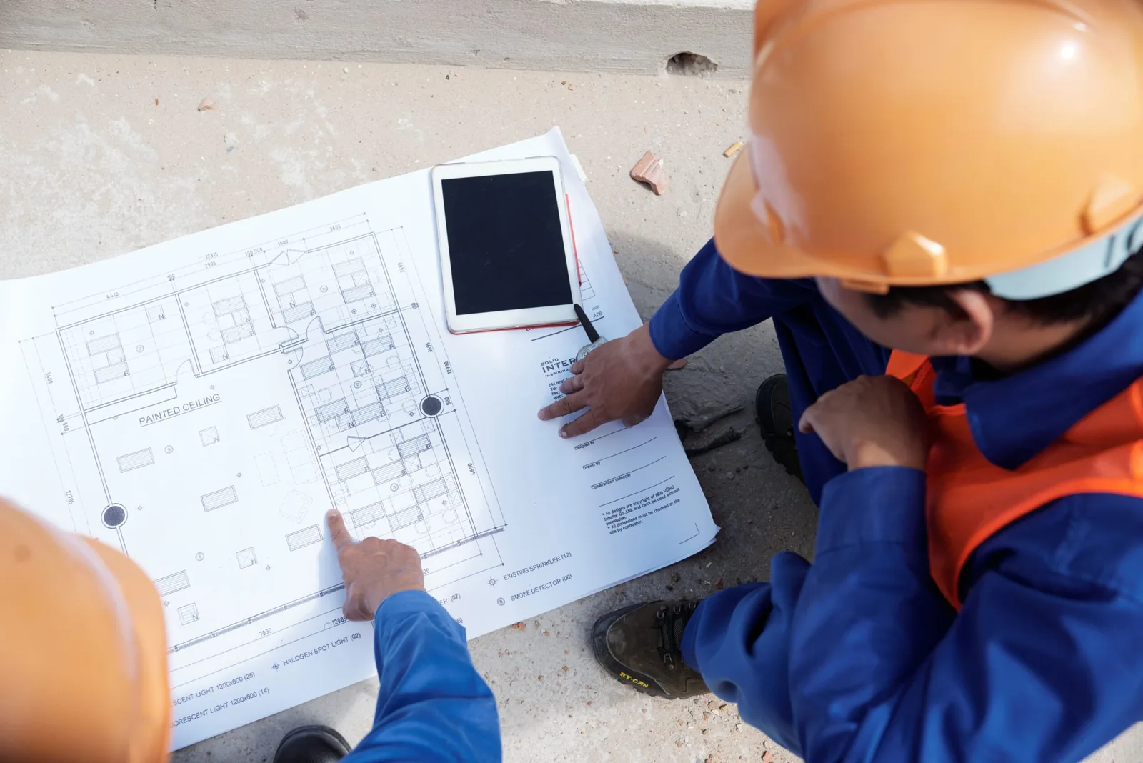 Revisión de planos de un proyecto de arquitectura